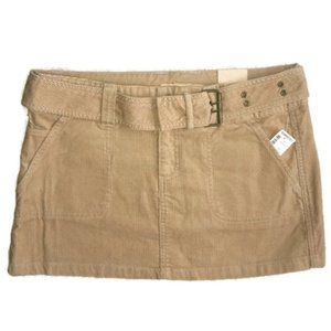 Aeropostale Tan Corduroy Skirt-Sz 7/8 NWT